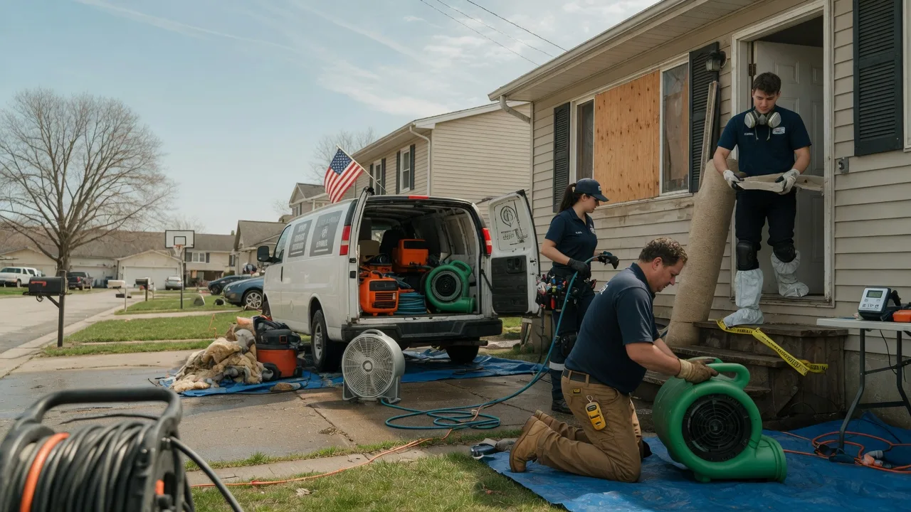 Water Damage Restoration in Carlisle, IA near me